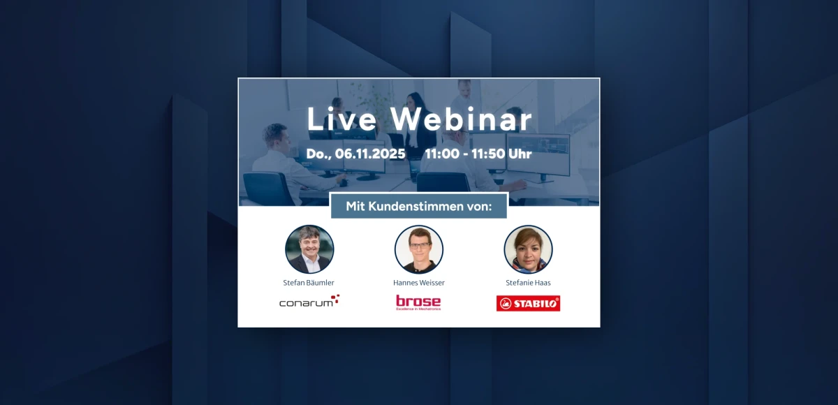 Live Webinar am 6.11.2025 | 11:00 Uhr