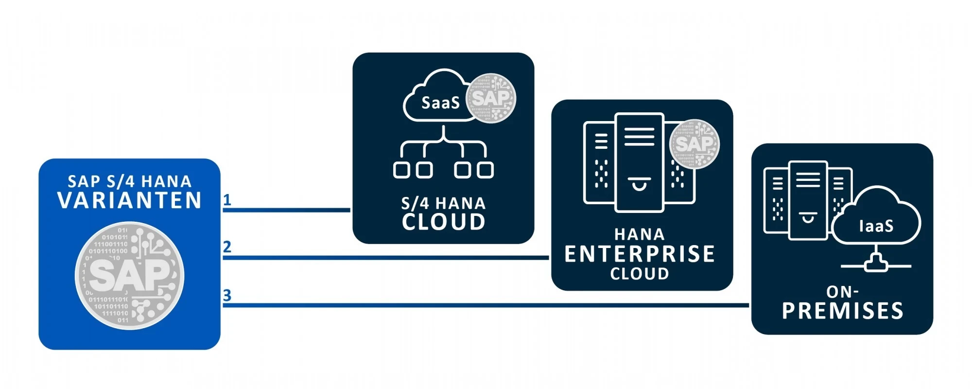 Drei Varianten für SAP S/4HANA | SPIRIT/21