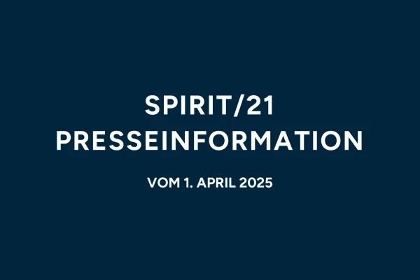 Vorschaubild: Presseinformation vom 1. April 2025