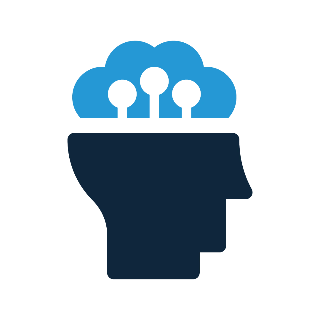 Icon Change Management. Farbe: hell- und dunkelblau | SPIRIT/21