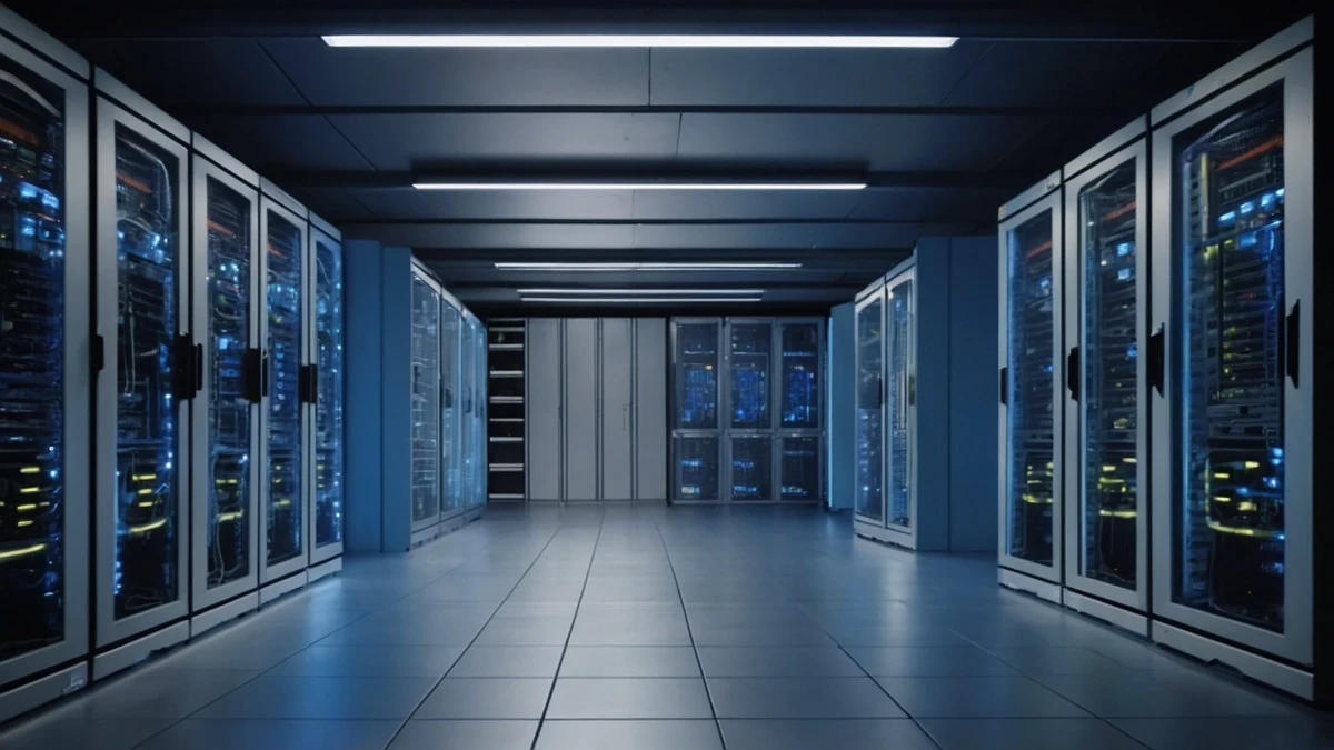 Ein Serverraum mit Containern, in denen verschiedene Anwendungen ausgef&uuml;hrt werden | SPIRIT/21