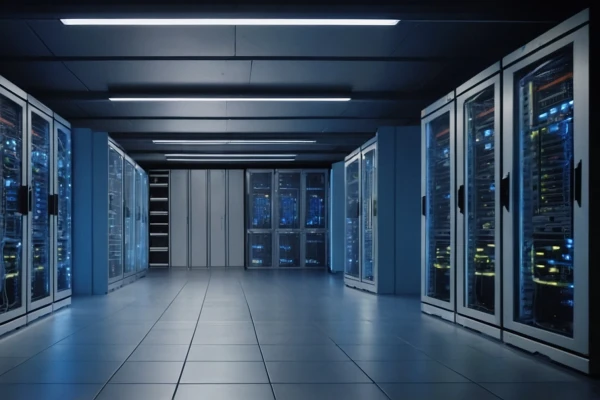 Ein Serverraum mit Containern, in denen verschiedene Anwendungen ausgeführt werden | SPIRIT/21